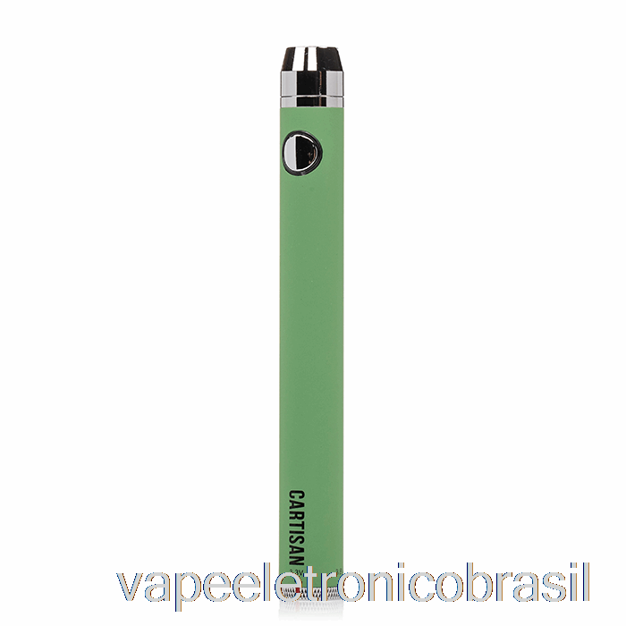 Vape Recarregável Cartisan Ego Spinner Twist 900 510 Bateria Verde